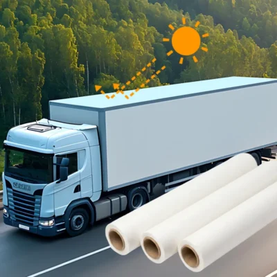 coolcal adhesion film for thermal barrier
